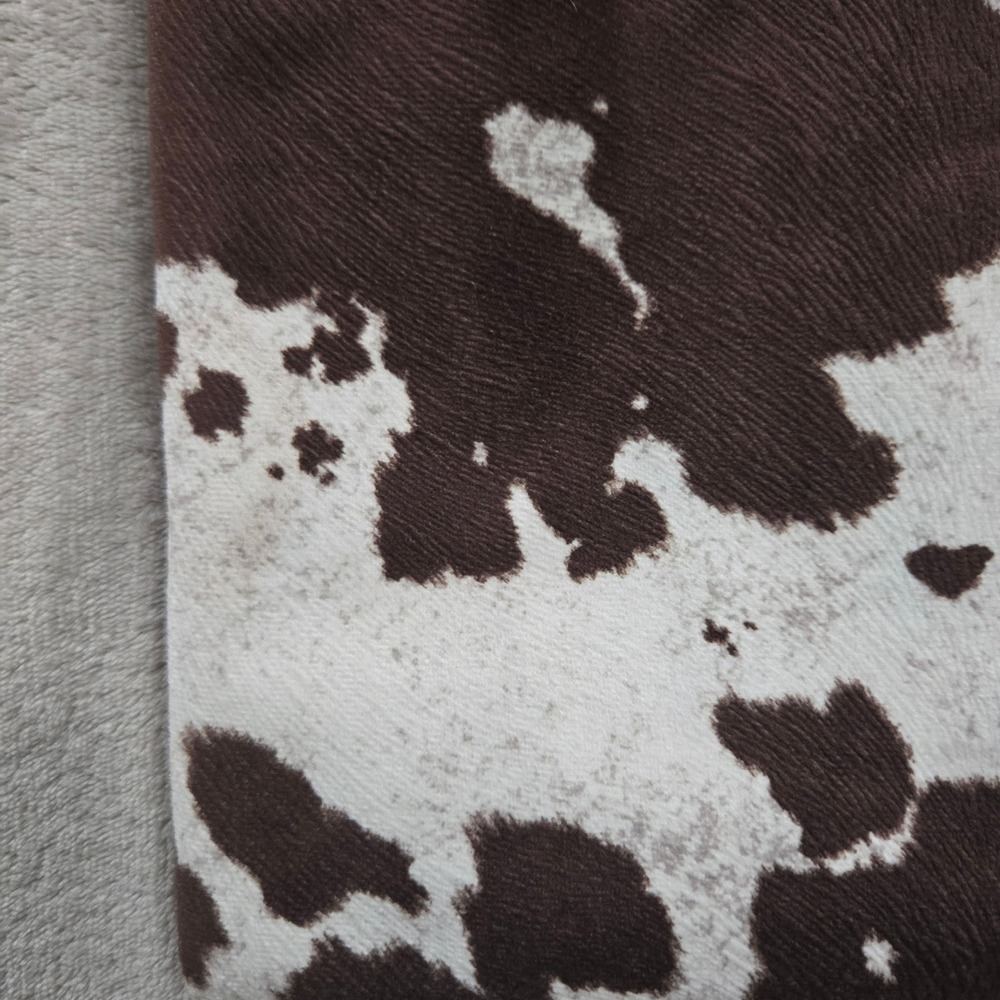 Cow Print Tote Bag Women Brown Western Boho Cowgirl Rodeo Farm Indie Purse - Picture 2 of 8